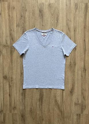 Футболка tommy hilfiger/мужская футболка с вырезом