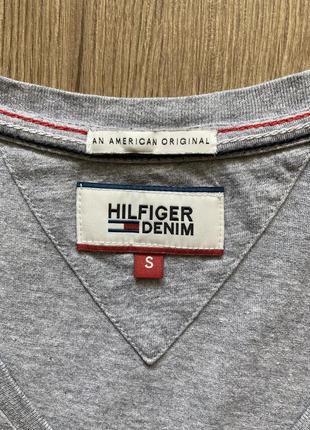 Футболка tommy hilfiger/чоловіча футболка з вирізом4 фото