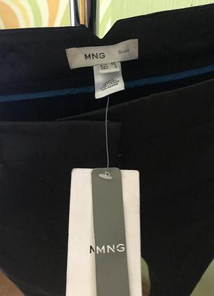 Штани-дудочки прямі, шоколадний колір3 фото