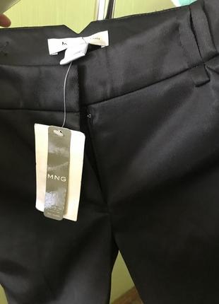 Штани-дудочки прямі, шоколадний колір4 фото