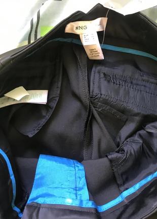 Штани-дудочки прямі, шоколадний колір5 фото