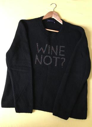 Свитер “wine 🍷 not?” от m&s