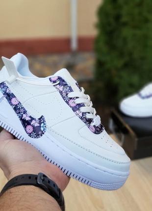 Жіночі кросівки nike air force 1 jester білі низькі знижка sale