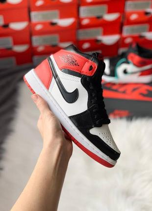 Nike air jordan Кроссовки 1 retro red biggest кросівки найк кросівки жіночі