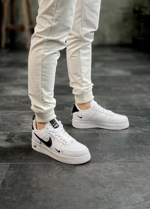 Отличные женские кроссовки nike air force 1 белые унисекс 36-45 р4 фото