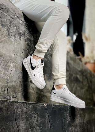 Отличные женские кроссовки nike air force 1 белые унисекс 36-45 р5 фото