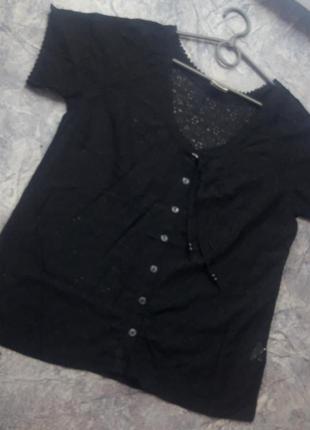 Ажурная винтажная блуза.1 фото