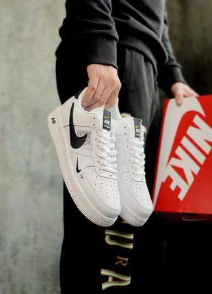 Кроссовки nike air force 1 low white black 36-37-39-40-41-42-43-44-45