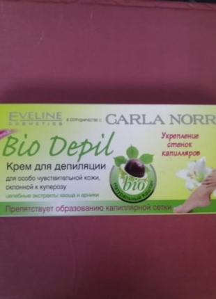 Eveline крем для депіляції bio depil