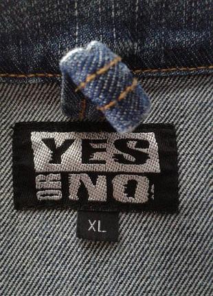 Джинсовый плащ yes or no винтаж .7 фото