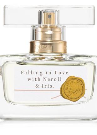 Съемность! парфюмированная вода falling in love with neroli &amp; iris avon