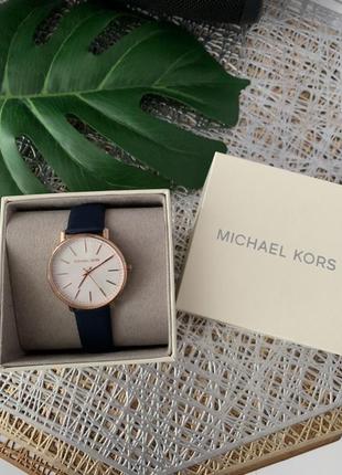 Годинник michael kors годинник з синім ремінцем оригінал майкл корс наручний годинник