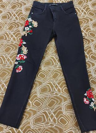 Джинсы zara р.34