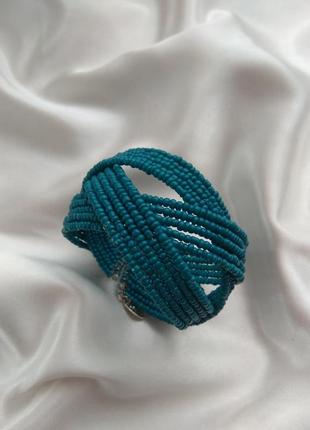 Браслет из бисера на метале, маркировка lbvyr