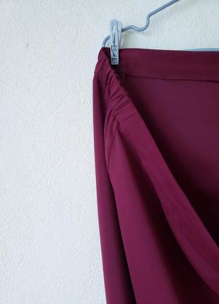 Новый костюм блейзер винного оттенка миди юбка карандаш simply be  26 uk5 фото