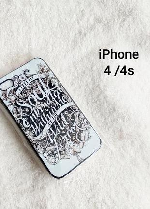 Чехол на iphone 4 / 4s айфон альтернативный рок heavy metal душа soul1 фото