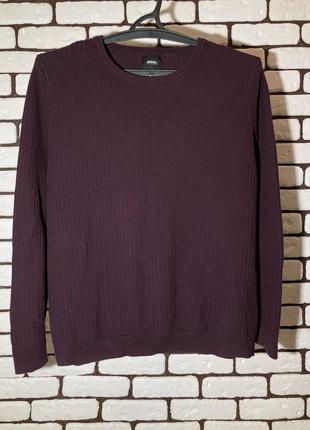 Темно-фиолетовый , лёгкий свитер burton menswear london