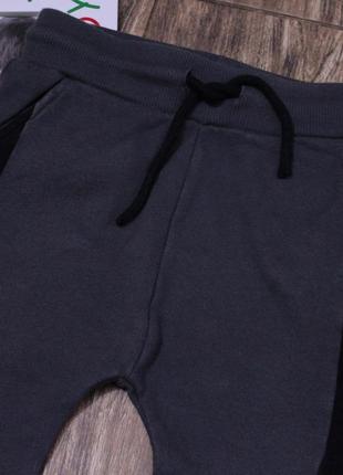 Стильні спортивні штани джоггеры з двунити2 фото