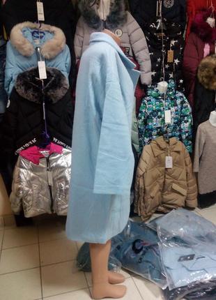 Женское кашемировое пальто оверсайз, размеры 44,46,48,50,52 размеры2 фото