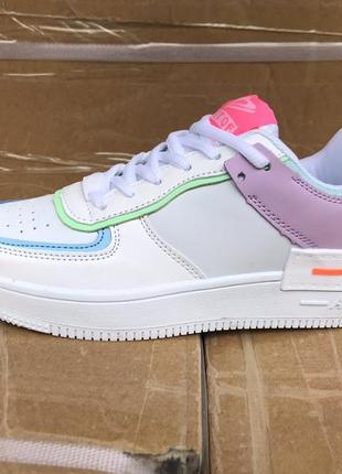 Кроссовки в стиле  nike air force