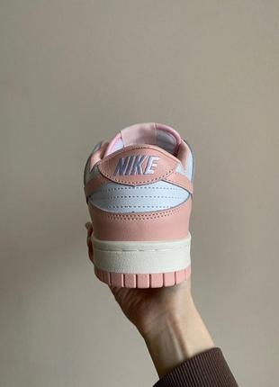 Женские кроссовки nike air jordan 1 pink white 37-38-39-403 фото