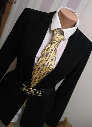 Стильный шелковый мимимишный галстук, винтаж1 фото