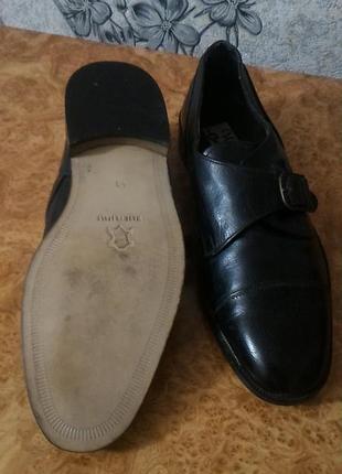 Туфли черные мужские итальянские4 фото
