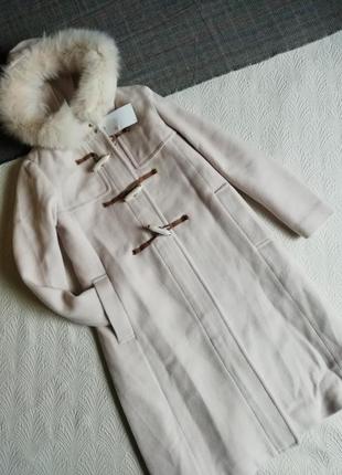 Демисезонное пальто с капюшоном пальто пальто трендового цвета2 фото