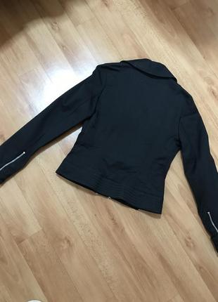 Куртка косуха черная бренда h&m совместно с madonna3 фото