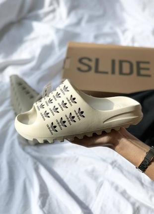 Adidas yeezy slide шлепанцы тапочки слайдеры адидас изи женские6 фото