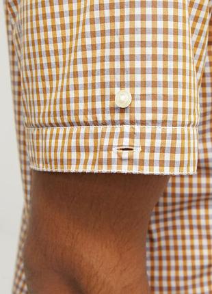 Camel active котоновая тенниска в мелкую клетку. м-ка5 фото