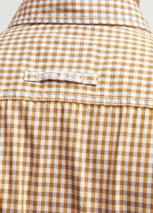 Camel active котоновая тенниска в мелкую клетку. м-ка6 фото