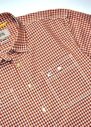 Camel active котоновая тенниска в мелкую клетку. м-ка9 фото