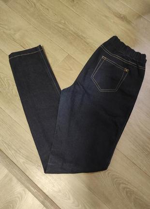 Джинсы джеггинсы скинни лосины denim co 10 размер