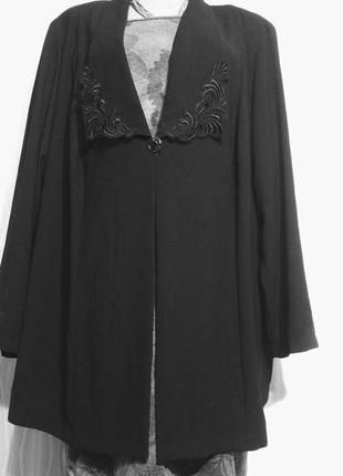 Чорна блуза#блузон#піджак# великого розміру