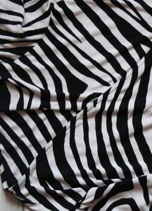Платье, зебра, имитация запахаи, миди8 фото