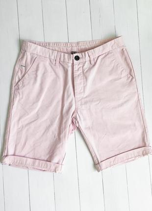 Мужские розовые шорты от известного бренда primark. 32 размер.