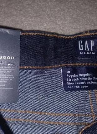 Джинсовые шорты на девочку gap 10-12лет 140-146 бойфренд4 фото