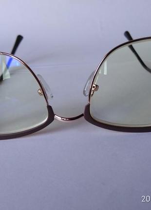 Стильні жіночі окуляри для зору -3,510 фото