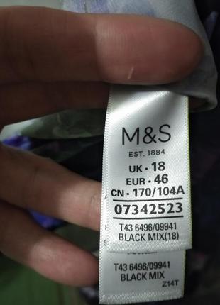 Класна блуза на запах marks & spencer розміру плюс сайз євро 46 укр 54-5610 фото