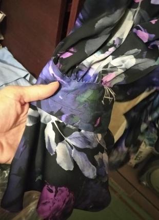 Классная блуза на запах marks & spencer размера плюс сайз евро 46 укр 54-564 фото