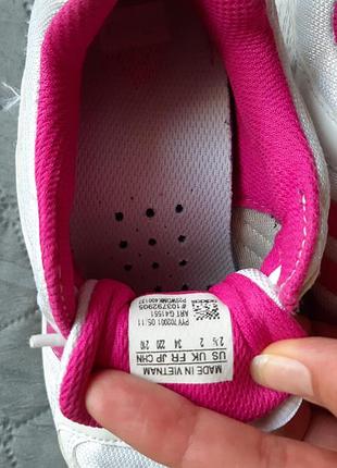 Дитячі кросівки білі сіточка кеди шкільне взуття спортивне adidas aдідас 5