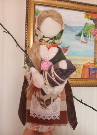 Кукла мотанка, лялька мотанка берегиня-27 см