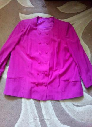 Піджак малиновий