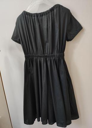 Трендовое черное платье солнце, модная модель инстаграм9 фото
