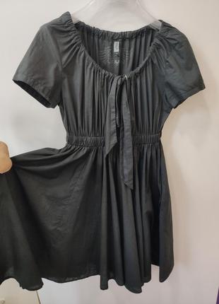 Трендовое черное платье солнце, модная модель инстаграм6 фото