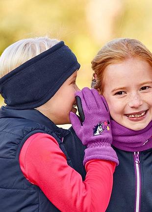 Флисовая детская повязка на голову / повязка для верховой езды