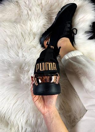 Жіночі кросівки puma muse black metal2 фото