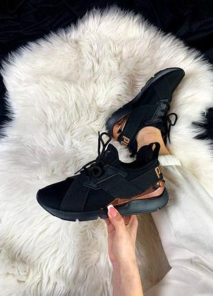 Жіночі кросівки puma muse black metal5 фото