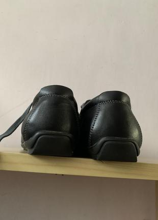 Мокасины туфли кожаные4 фото